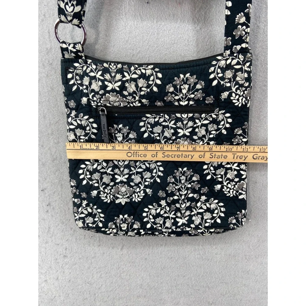 Vera Bradley Purse Handbag + Wallet Chandelier Noir Crossbody Adjustable Strap‎